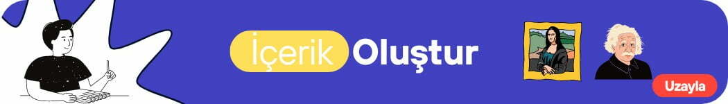 İçerik Yaz - oluştur