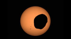 Mars’ta Gözlemlenen Parçalı Güneş Tutulması